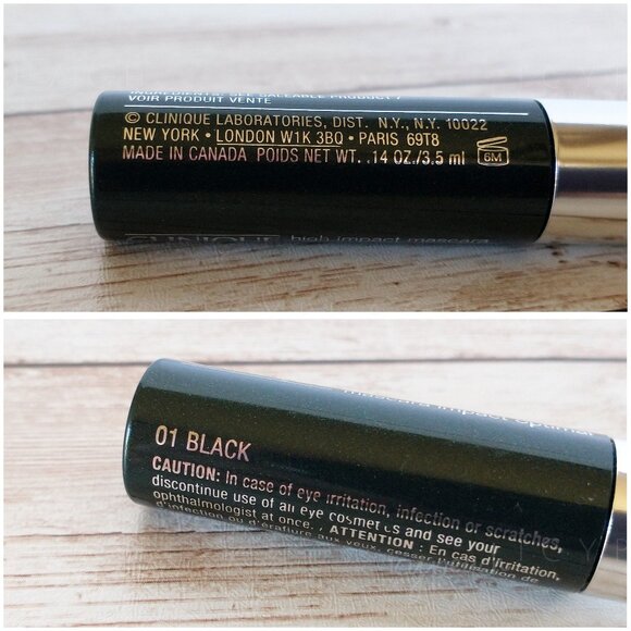 Clinique High Impact Mini Mascara - Black - 0.14oz - Ulta  Clinique High Impact Mascara 6 Pack Black Travel Size Minis Volumizing Lengthen